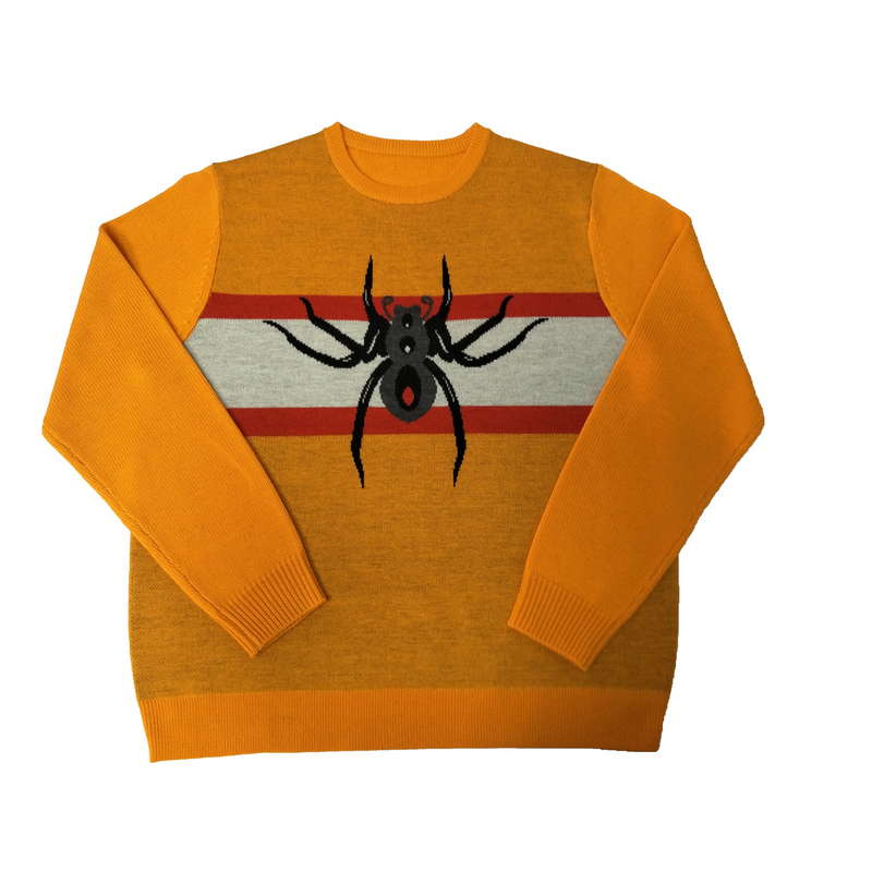 GOLD SPIDER KNIT SWEATER